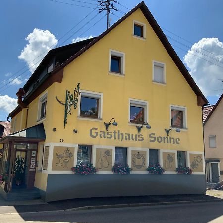 Gasthaus Sonne Hohenstadt  외부 사진