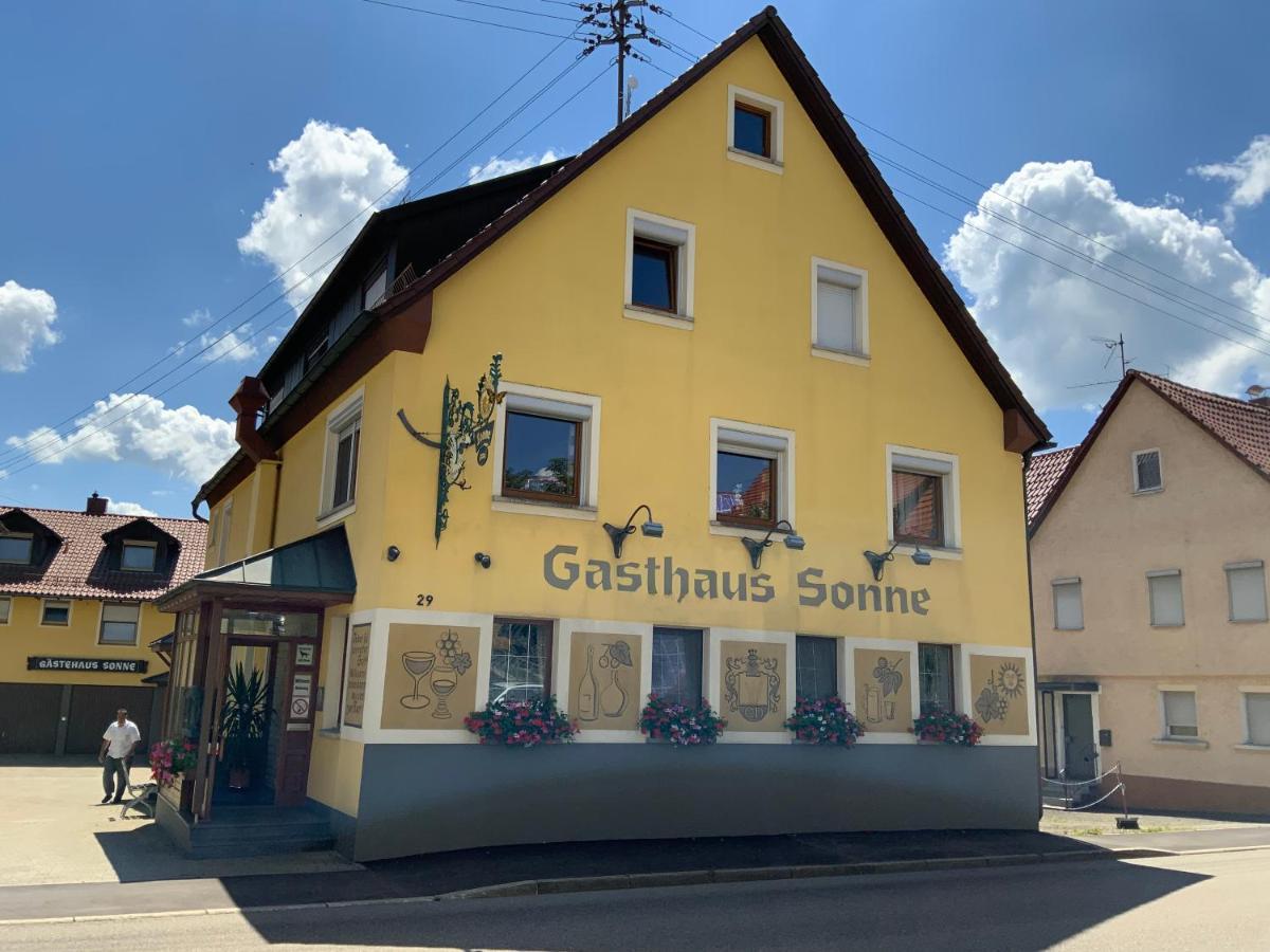 Gasthaus Sonne Hohenstadt  외부 사진